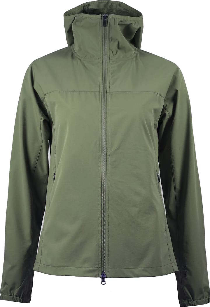 Skhoop Women's Petunia Hood Jacket Dark Green Skhoop