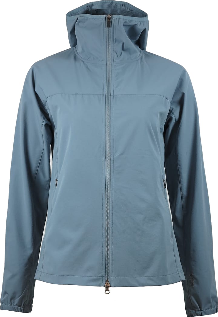 Skhoop Women's Petunia Hood Jacket Denim Blue Skhoop