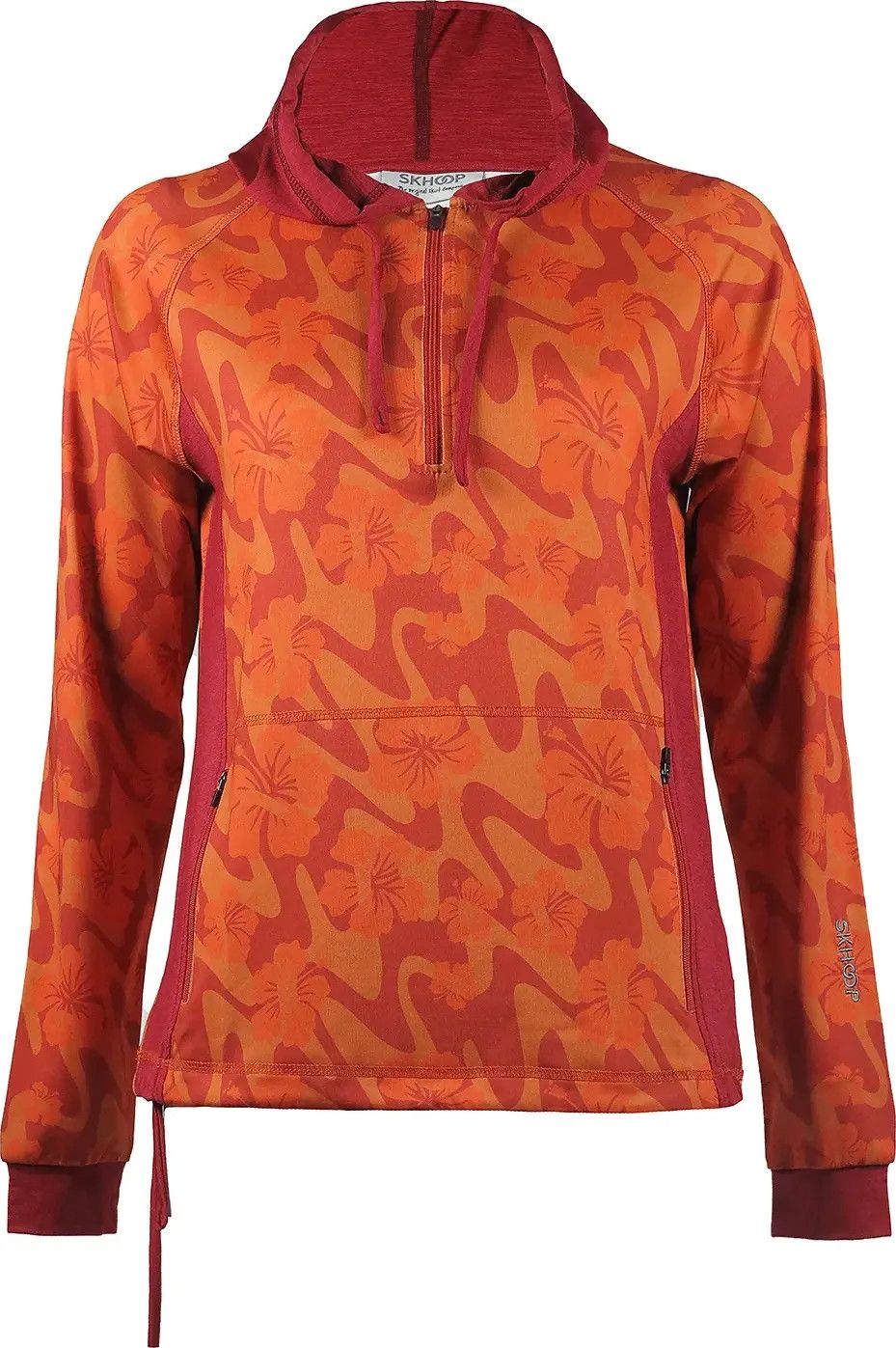 Women's Ylva Zip Hood Carrot