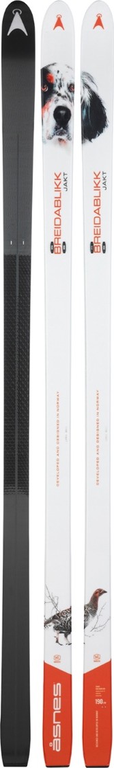 Åsnes Breidablikk Hunter Waxless White Turski 200 cm