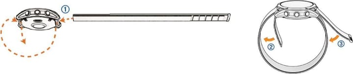 Garmin UltraFit Nylon Straps (22 mm) Flame Red Garmin