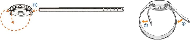 Garmin UltraFit Nylon Straps (26 mm) Flame Red Garmin