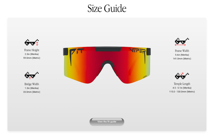 Pit Viper The Originals The Exec Polarized Rainbow Narrow Pit Viper Pit Viper The Originals The Exec Polarized Rainbow Narrow Pit Viper