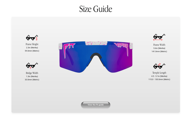 Pit Viper The Originals The La Brights Polarized Pink-purple Narrow Pit Viper Pit Viper The Originals The La Brights Polarized Pink-purple Narrow Pit Viper