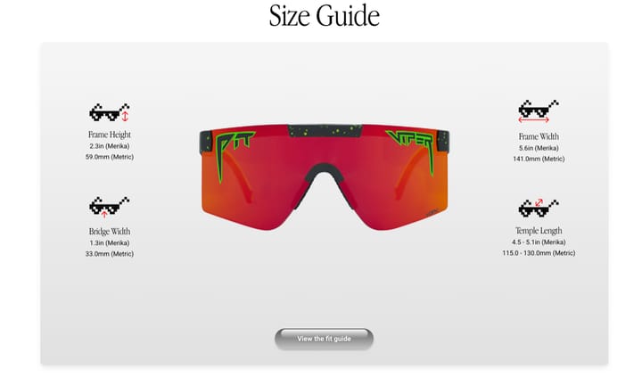 Pit Viper The Originals The Monster Bull Polarized Orange Narrow Pit Viper Pit Viper The Originals The Monster Bull Polarized Orange Narrow Pit Viper