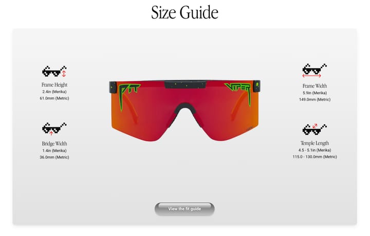 Pit Viper The Originals The Monster Bull Polarized Orange Wide Pit Viper Pit Viper The Originals The Monster Bull Polarized Orange Wide Pit Viper