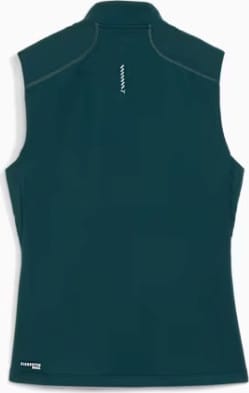 Puma W Run Cloudspun Warmlbl Vest Green Terrain Puma