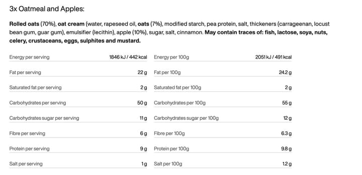 Survival Pack Mike Tactical Foodpack