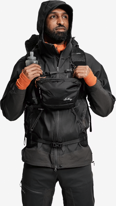 Lundhags Padje Chest Bag 2L Black Lundhags