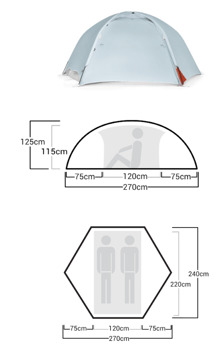 Helsport Superlight Reinsfjell 2 Adventure Grey Helsport