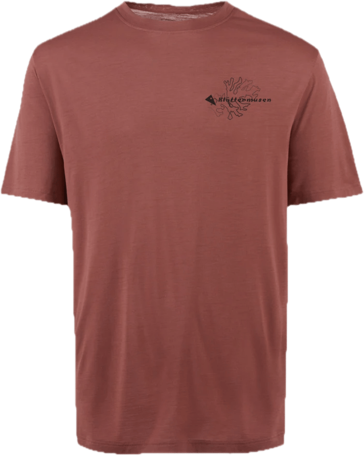 Klättermusen Narfi Periderm Tee M'S Barn Red Klättermusen