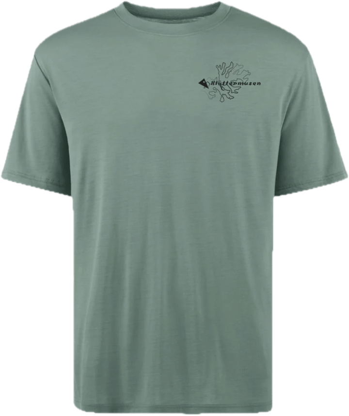 Klättermusen Narfi Periderm Tee M'S Faded Green Klättermusen