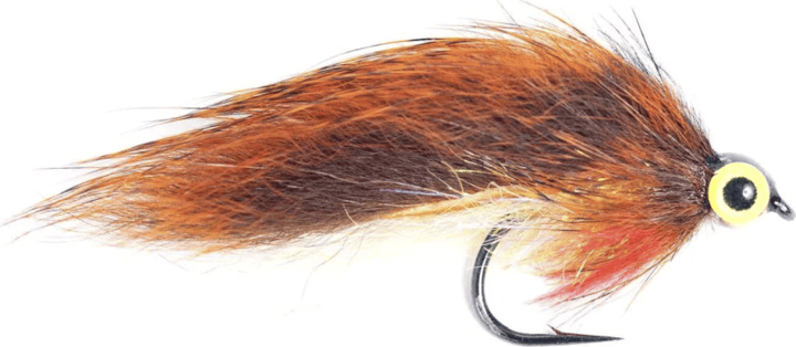 Umpqua Flies Mini Zonker Dirty Yellow Umpqua Flies