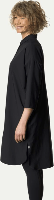 Houdini W'S Route Shirt Dress Ii True Black Houdini Sportswear