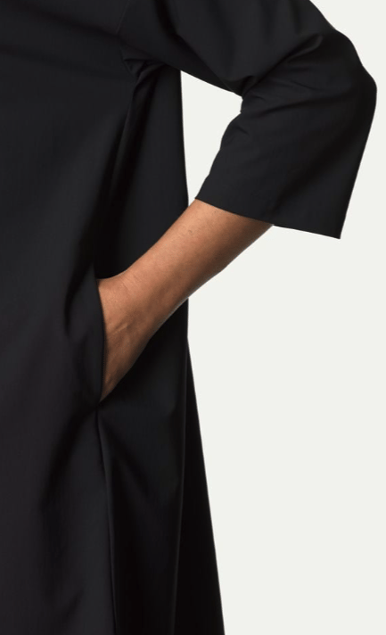 Houdini W'S Route Shirt Dress Ii True Black Houdini Sportswear