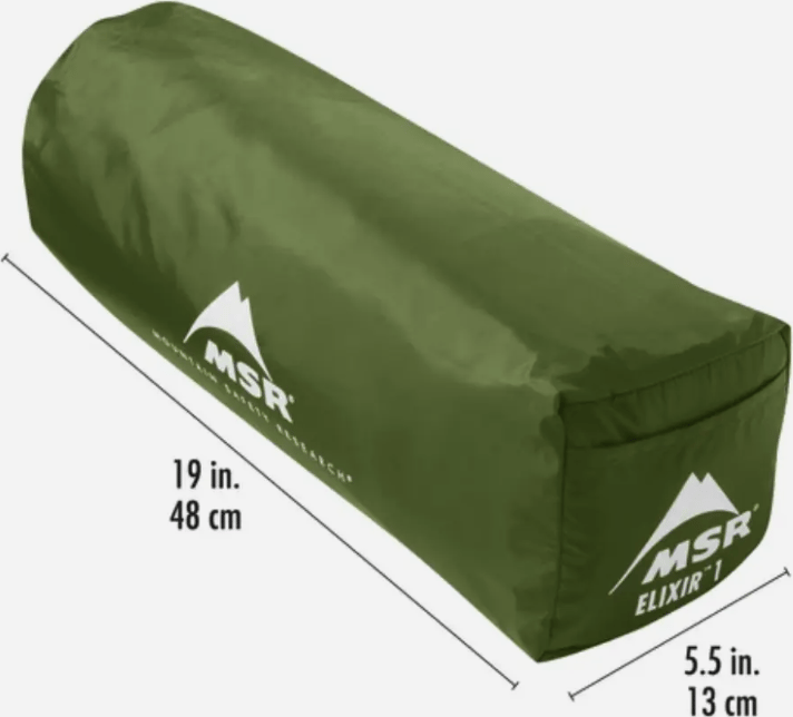 MSR Elixir 1 Tent Footprint Incl Green MSR