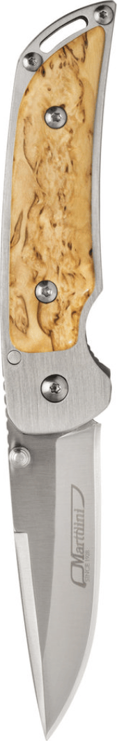 Marttiini Mfk Curly Birch Folding Knife Marttiini