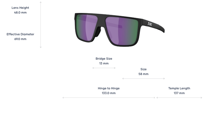 Bliz A003 Matte Black / Smoke Bliz