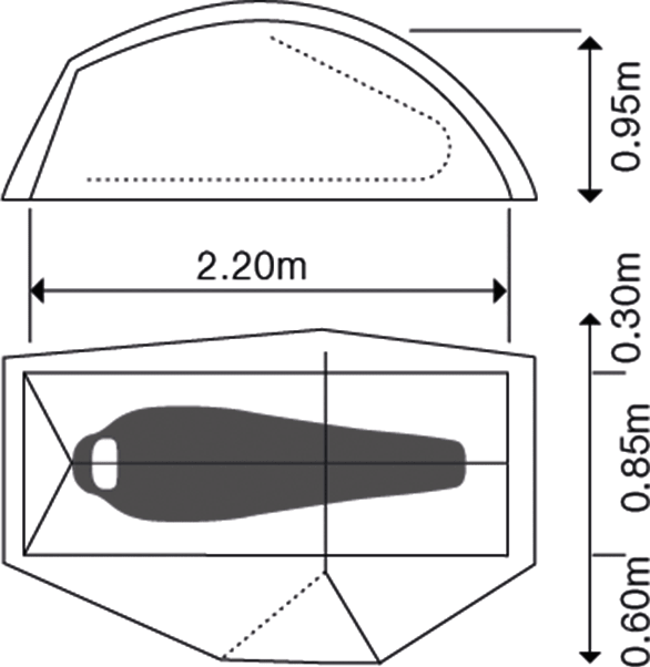 Exped Cassira 1 Meadow Exped
