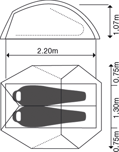 Exped Cassira 2 Meadow Exped