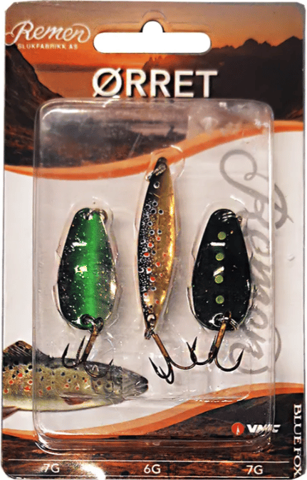 Blue Fox Sluksett 3pcs Blue Fox