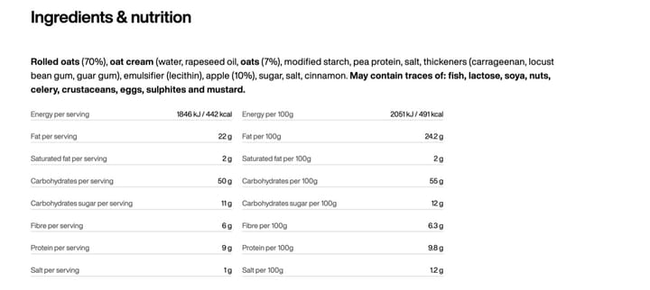 Tactical Foodpack Sixpack Oscar Black/orange Tactical Foodpack