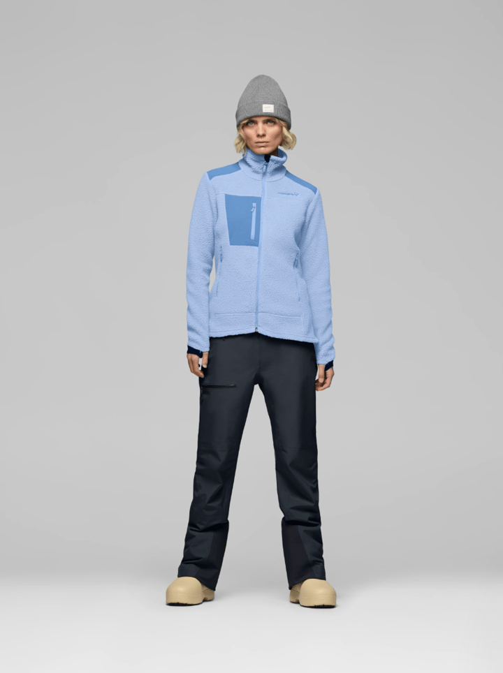 Norrøna Women's Trollveggen Warm3 Jacket Cashmere Blue/allure Norrøna