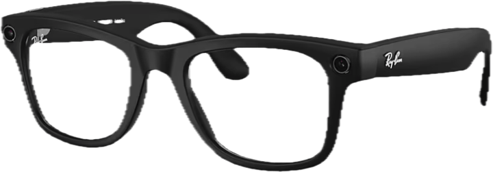 Ray-Ban Wayfarer Matte Black / Transitions Grey Ray-Ban