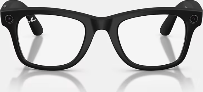 Ray-Ban Wayfarer Matte Black / Transitions Grey Ray-Ban