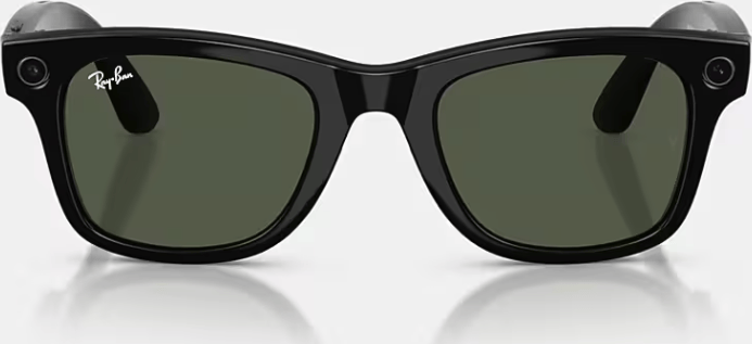 Ray-Ban Wayfarer Shiny Black / G15 Green Ray-Ban