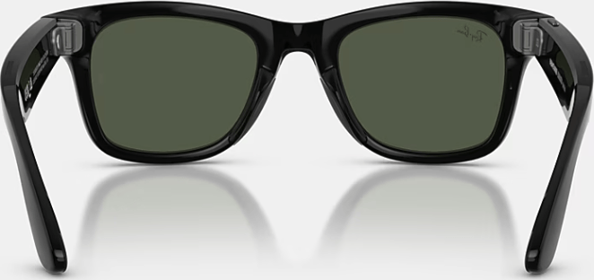 Ray-Ban Wayfarer Shiny Black / G15 Green Ray-Ban