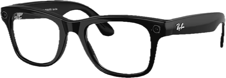 Ray-Ban Wayfarer Shiny Black / Transitions Graph. Green Ray-Ban