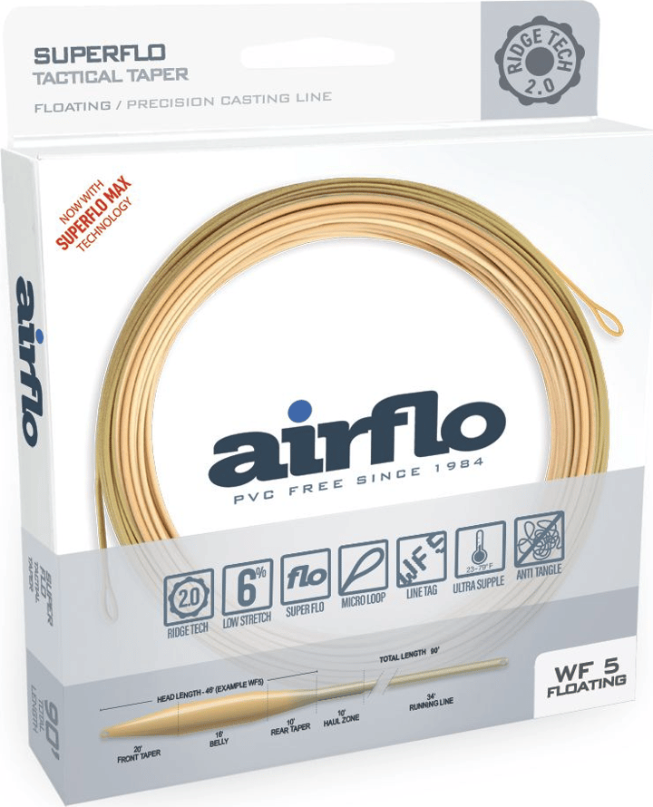 Airflo Superflo Max Ridge 2.0 Tactical Taper Airflo