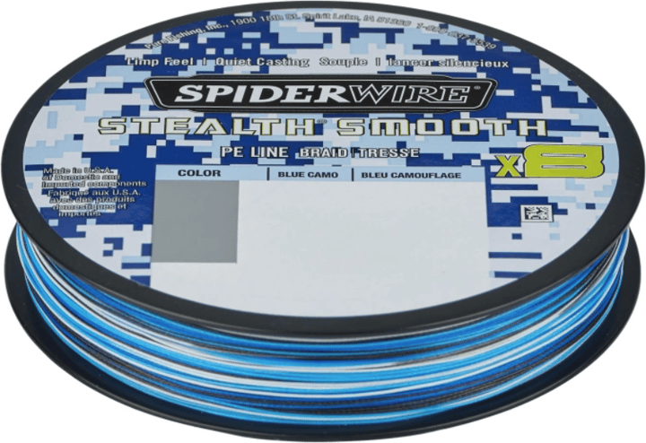SpiderWire SpiderWire Stealth Smooth 150m Blue Camo, 0.11mm SpiderWire