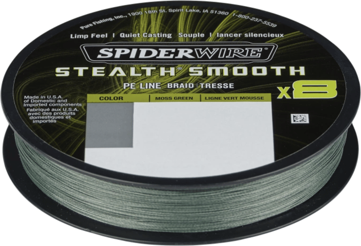 SpiderWire SpiderWire Stealth Smooth braid 8 0.15mm 150m M-green SpiderWire