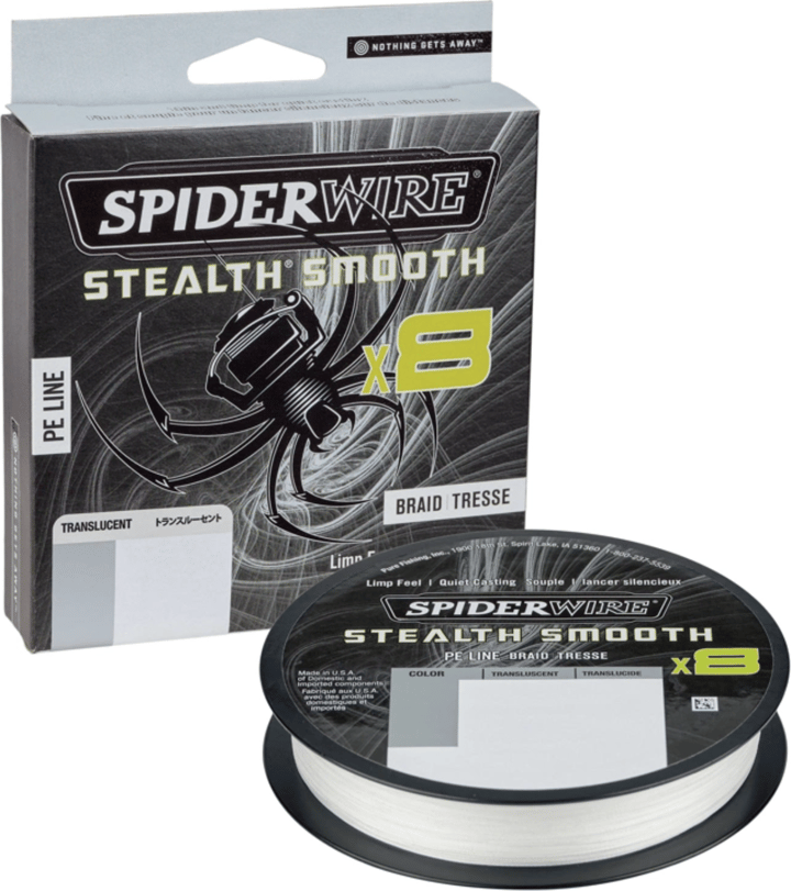 SpiderWire SpiderWire Stealth Smooth Braid 8 0.15mm Translucent 150m SpiderWire