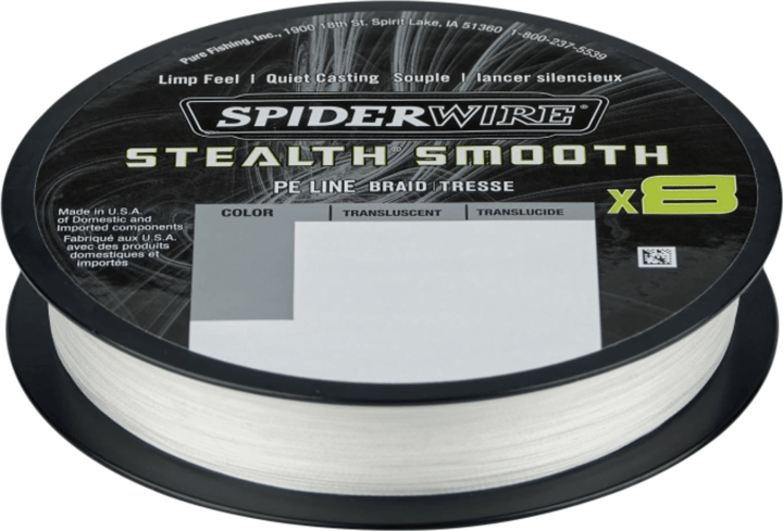 SpiderWire SpiderWire Stealth Smooth Braid 8 0.15mm Translucent 150m SpiderWire