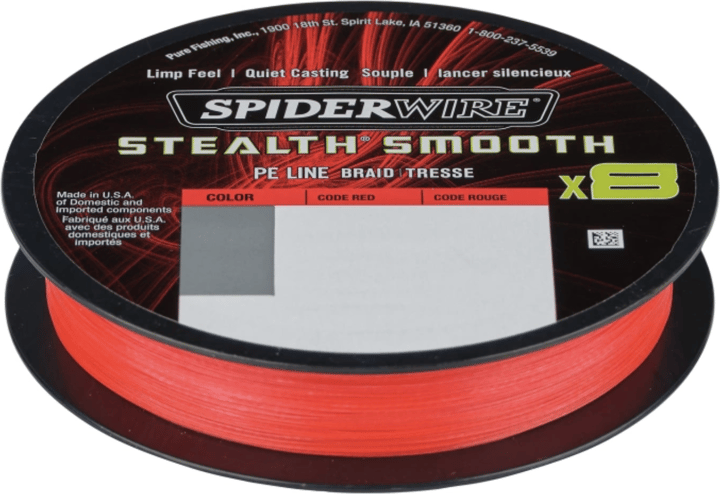 SpiderWire SpiderWire Stealth Smooth 8 0.15mm 150m Red SpiderWire