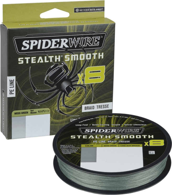 SpiderWire SpiderWire Stealth Smooth braid 8 0.11mm 150m M-green SpiderWire