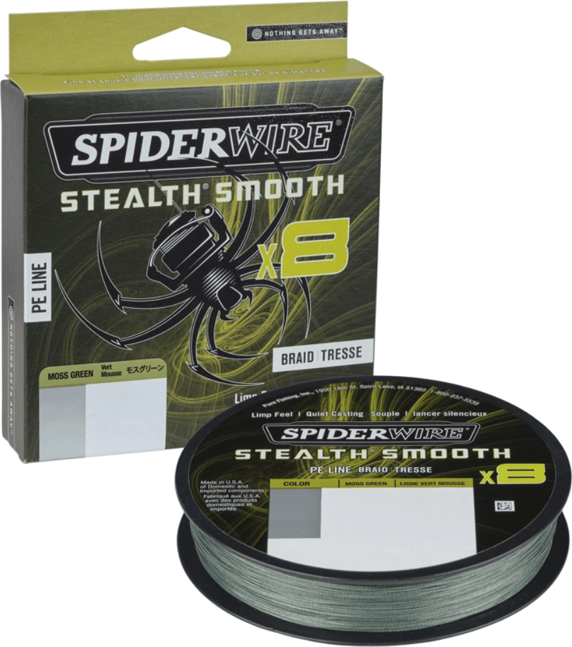 SpiderWire SpiderWire Stealth Smooth braid 8 0.11mm 150m M-green