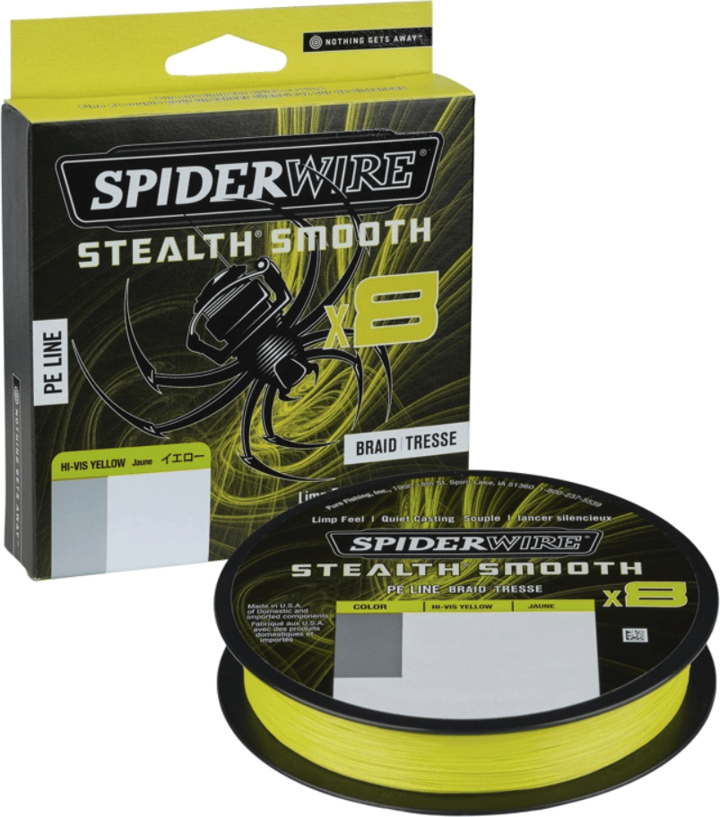 SpiderWire SpiderWire Stealth Smooth braid 8 0.23mm 150m Yellow SpiderWire