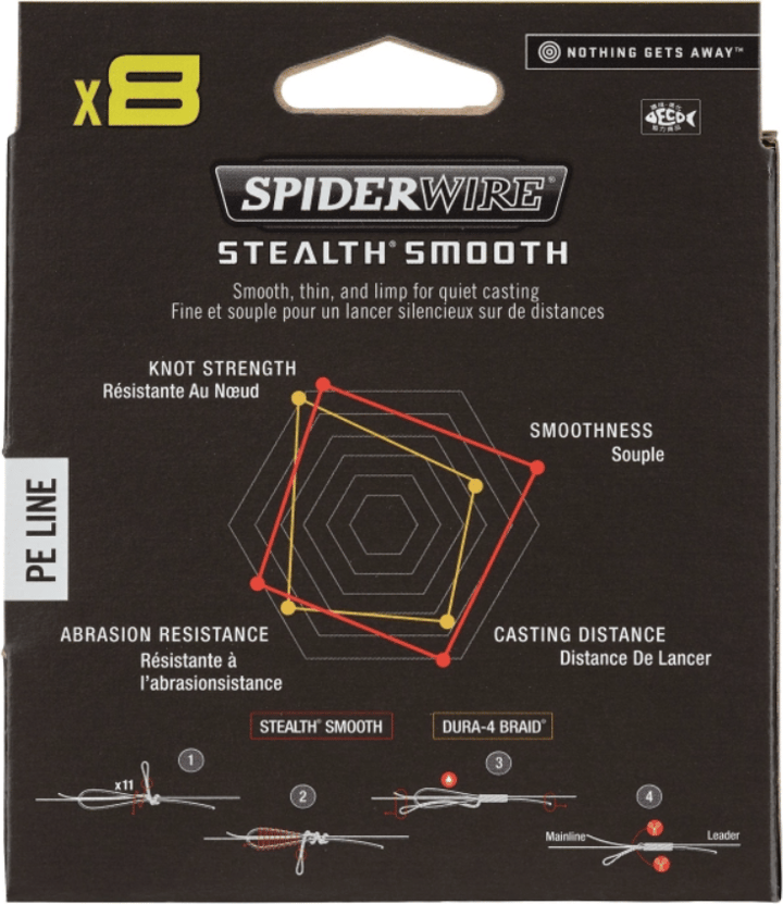 SpiderWire SpiderWire Stealth Smooth braid 8 0.33mm 150m Yellow SpiderWire