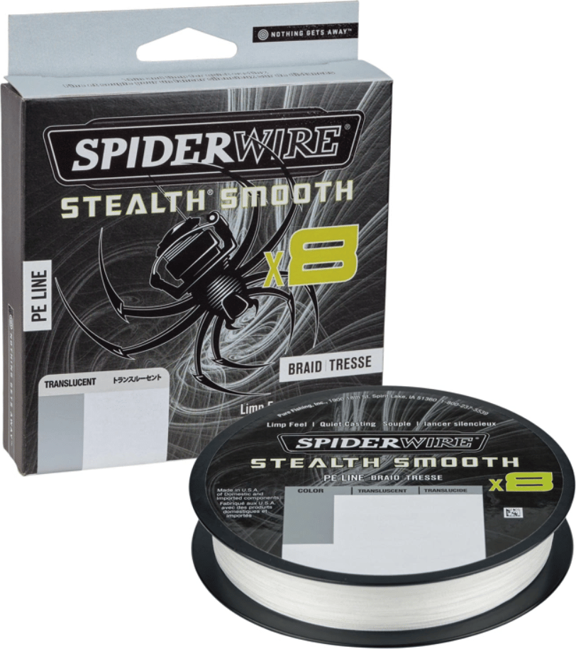 SpiderWire SpiderWire Stealth Smooth Braid 8 0.11mm Translucent 150m