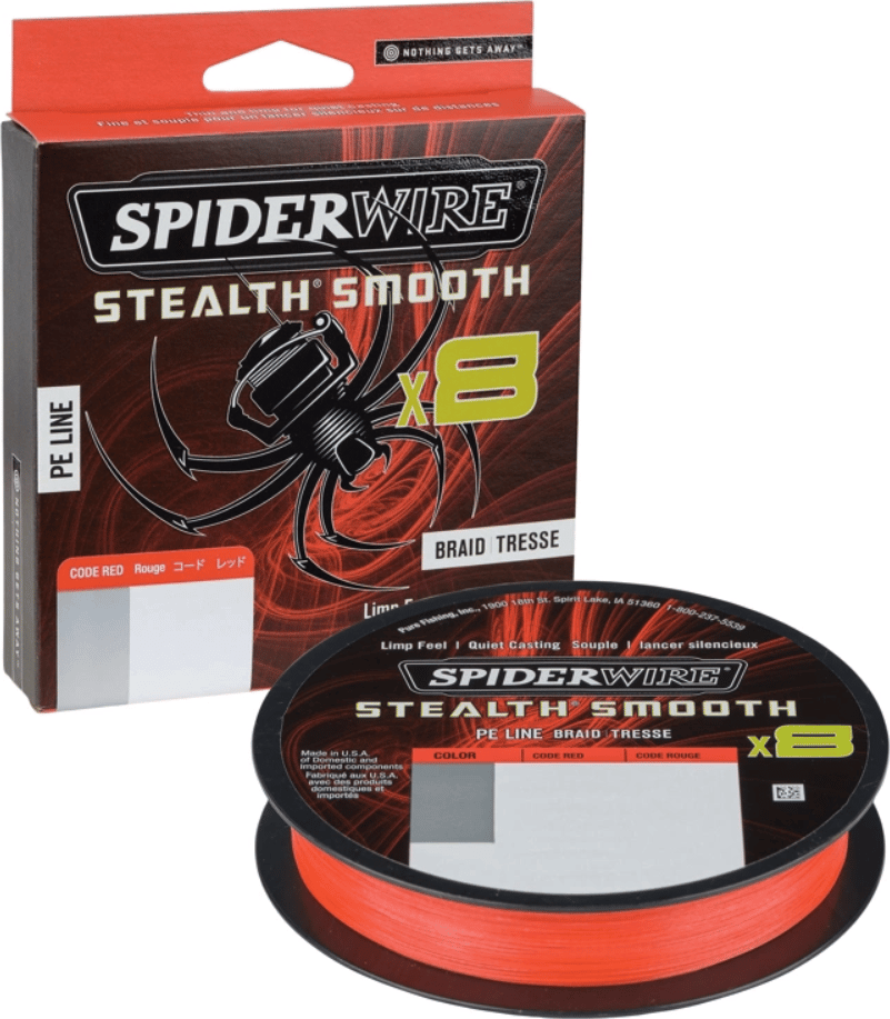 SpiderWire SpiderWire Stealth Smooth 8 0.11mm 150m Red