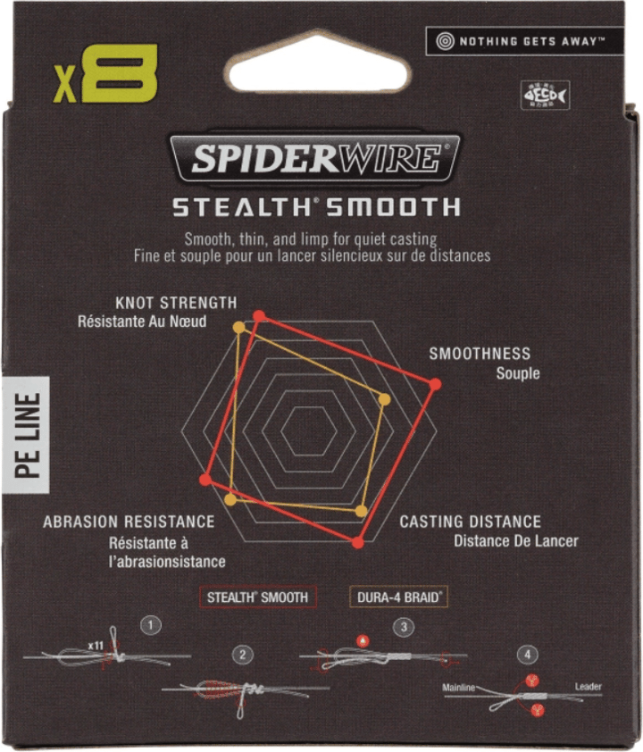 SpiderWire SpiderWire Stealth Smooth 8 0.19mm 150m Red SpiderWire