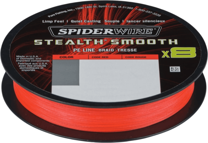 SpiderWire SpiderWire Stealth Smooth 8 0.11mm 150m Red SpiderWire