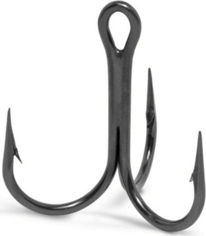 VMC 9651 Bn X-Short Shank Treble 6 VMC