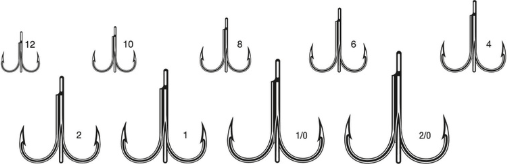 VMC 7547bn 1x Strong Inline Treble VMC