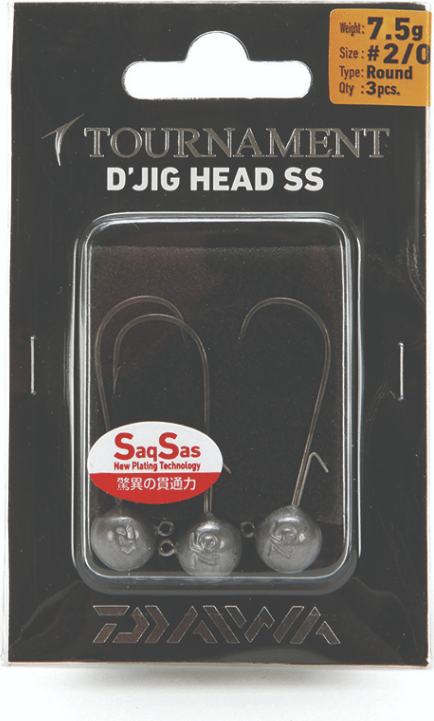Daiwa Tournament Saqsas Jig Heads Daiwa