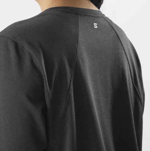 Salomon Shakeout Core Graphic Ls Tee W Deep Black/ Salomon
